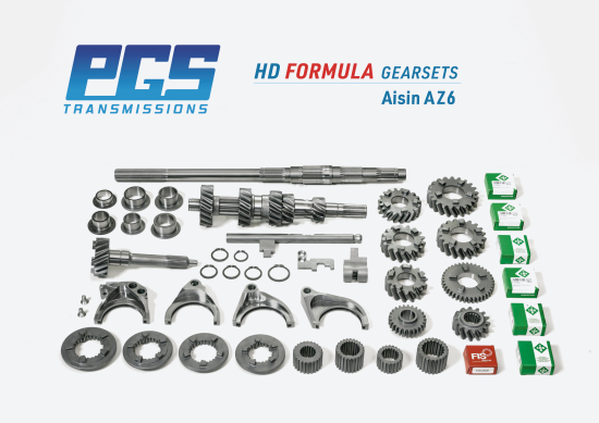 PGS Formula HD Dogbox 6-Gang Getriebesatz - AZ6 Getriebe - GT86 / GR86 / BRZ